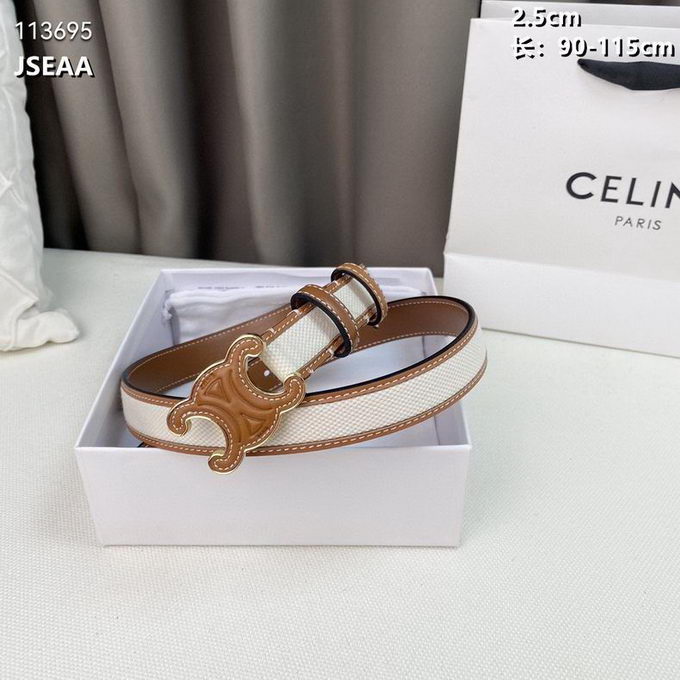 Celine Belt 25mm ID:20230814-11